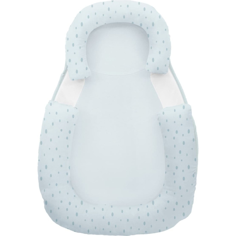 Memory anti-rollover positioner Dots Blue