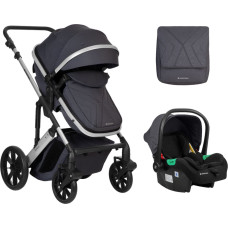 Stroller 3in1 transf. seat Darling Dark Grey 2024