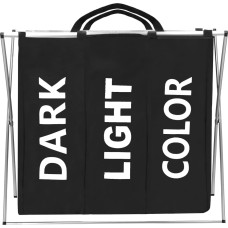 Springos HA0100 Skalbinių KREPŠELIS, 3 skyriai