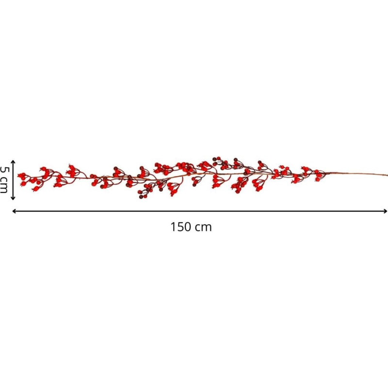 Springos Ziemassvētku virtene 150 cm  CA1214