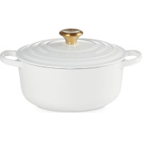 Le Creuset Čuguna katls apaļš Ø20cm / 2,4L balts