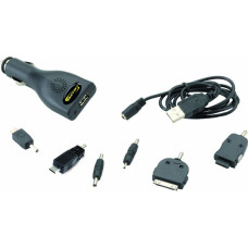 Bottari Car phone charger 6 adapters for various models 12V 