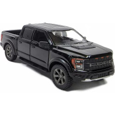 Kinsmart automobilis, 2022 Ford F-150 Raptor, juodas