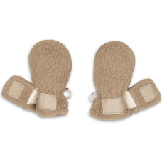 Lodger Mittens Teddy bērnu cimdiņi, Beige, 0-12m - MTT 630_0-12