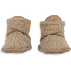 Lodger Slipper Teddy čībiņas, Beige, 6-12m - SLT 630_6-12