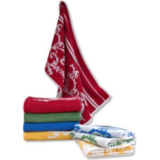 TOWEL TORINO 50X90 TERRY RED 500G.