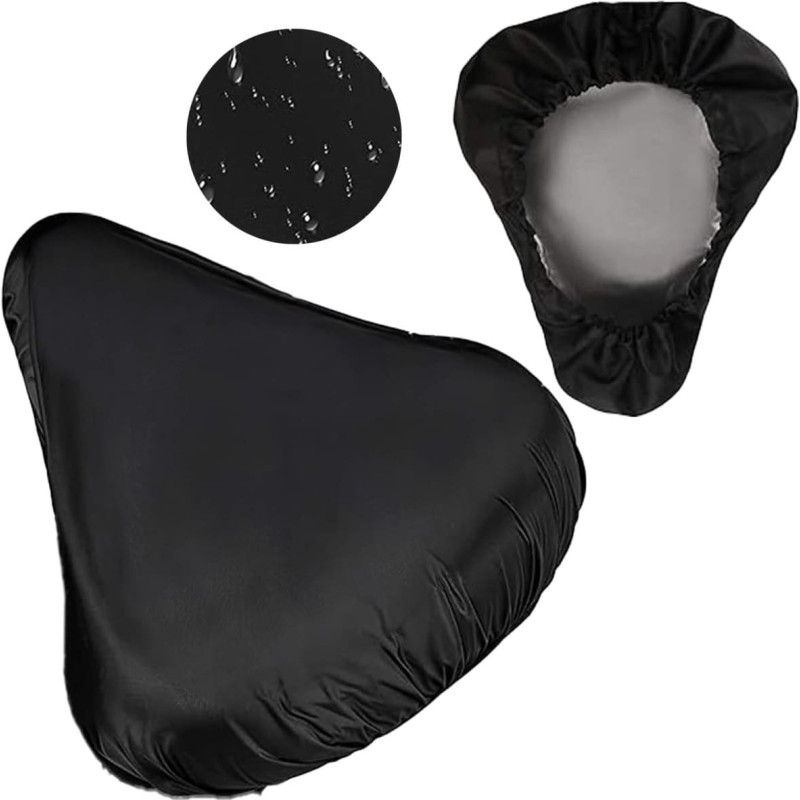 Springos Atsparus vandeniui dviračio balno užvalkalas Springos BA0083 juodas