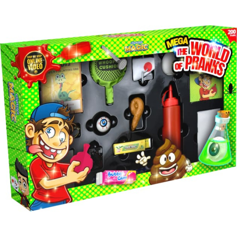 Cliptoys „Magic Mega“ – pokštų pasaulis