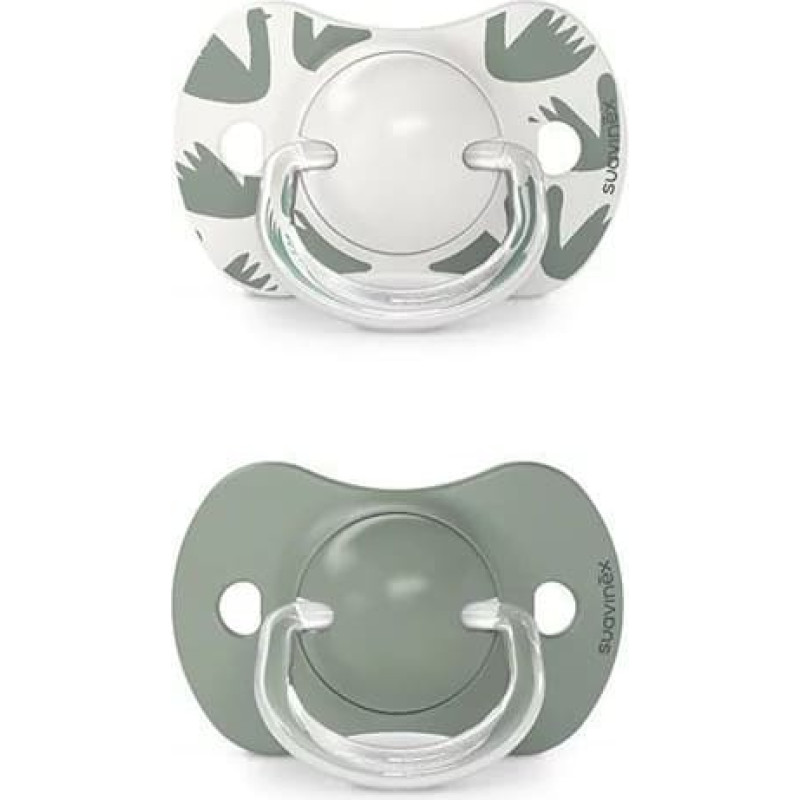 Suavinex 083140 PACIFIER SX PRO 6-18 2PCS OLIVE 308273