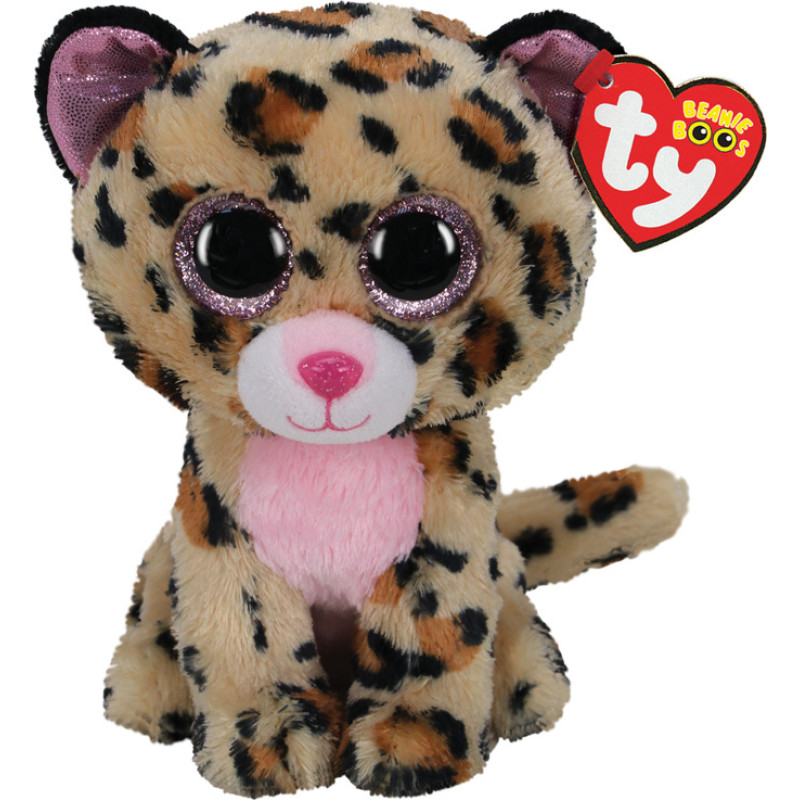 TY Beanie Boos leopard LIVVIE 15 cm