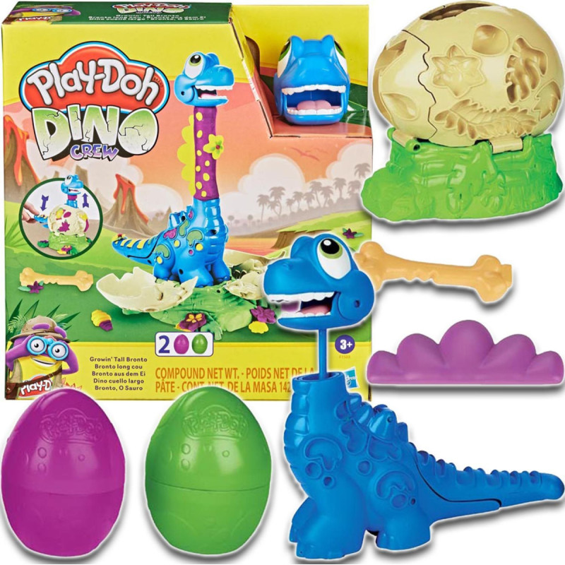 Hasbro Play-Doh Dino Crew Bronto dinozauro kiaušinis F1503