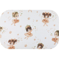 Ega Kids vystyklas - 29675 - TETRA PRINT - EGA - SWEET BALLERINAS -  dydis 70x80 cm