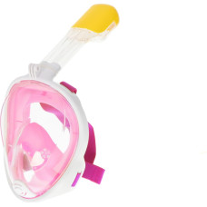 Pilnībā salokāma snorkelēšanas maska S/M rozā krāsā