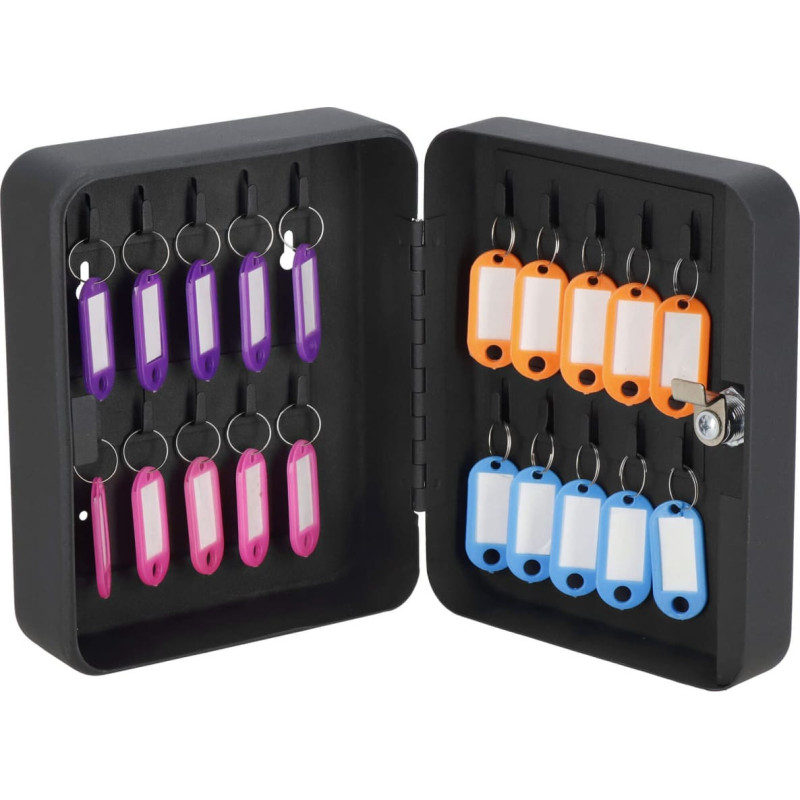 Springos Raktų dėžutė Springos HA5029 metalinis seifas, juoda