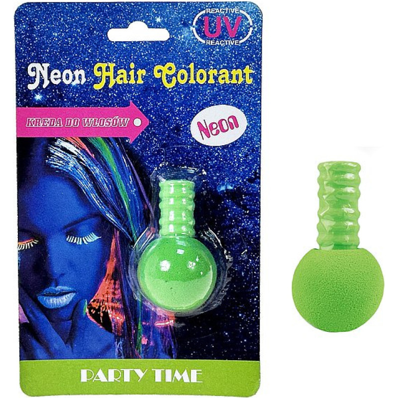 617643 – plaukų kreida, neoninė žalia