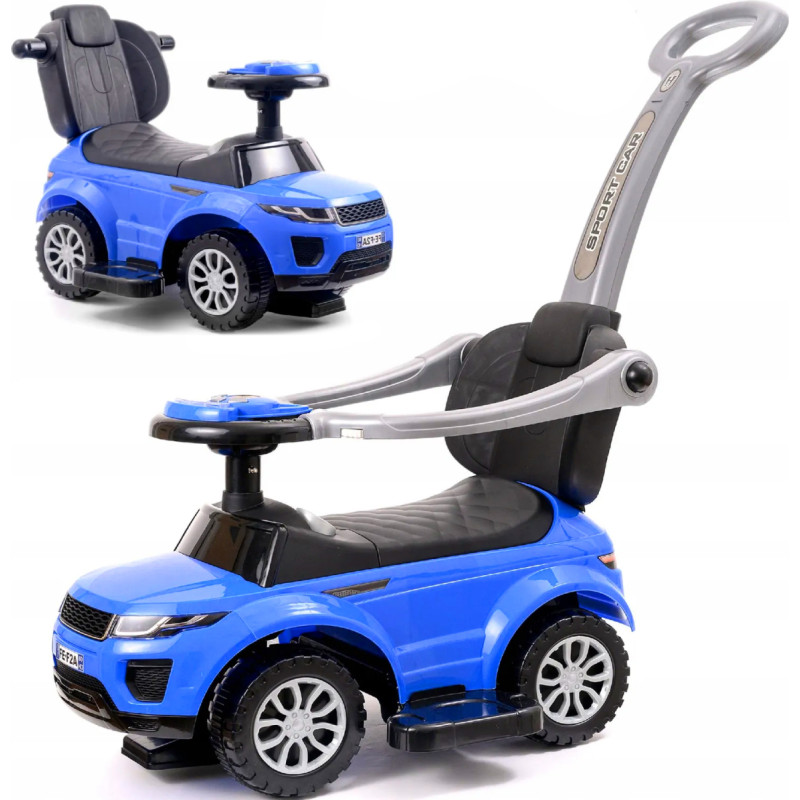 JEŹDZIK PCHACZ RĄCZKA SPORT NIEBIESKI