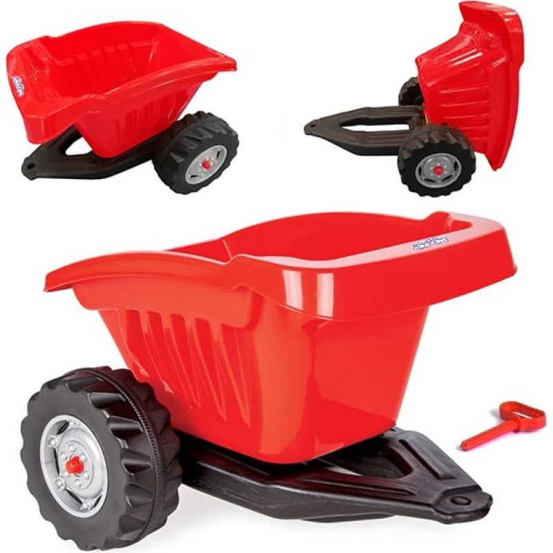 Woopie Przyczepka ACTIVE TRAILER Czerwona 35 kg