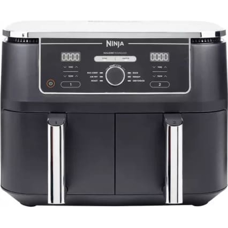 Ninja Dual karstā gaisa katls , 9.5l, 2470W, melns - AF400EU