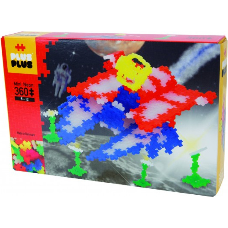 Plus Plus konstruktorius, Kosmosas, Mini neoninės 360