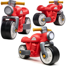 Falk balansinis paspirtukas Prem1er Retro, raudonas, su tyliais ratais, nuo 1 metų