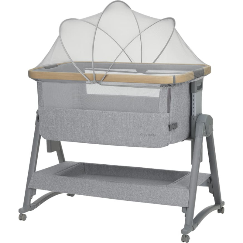 Bedside crib Nanna 2 Grey