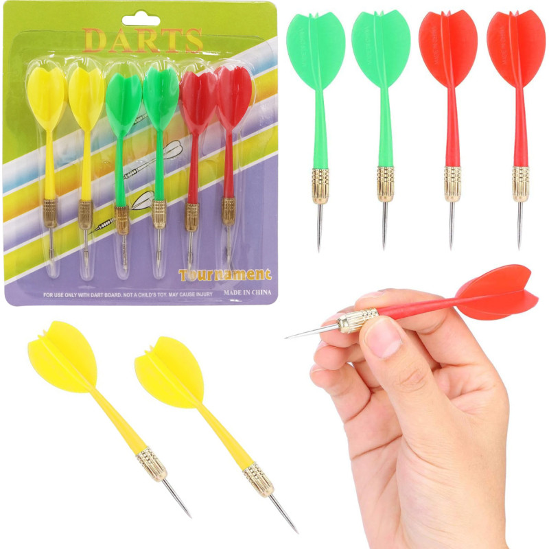 RZUTKI OSTRE 6 SZTUK