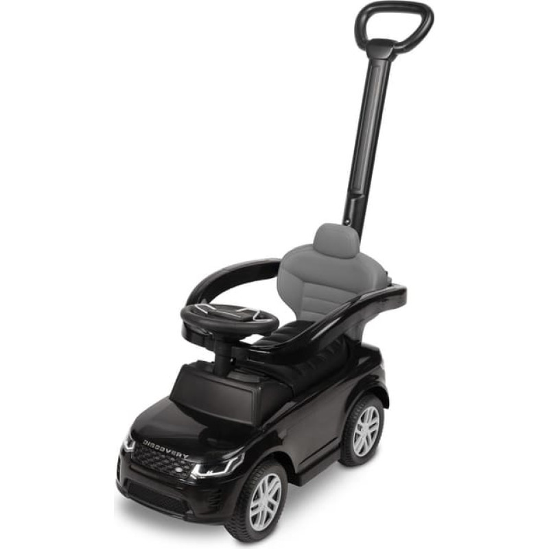 Toyz LAND ROVER stumiamas automobilis su rankena BLACK