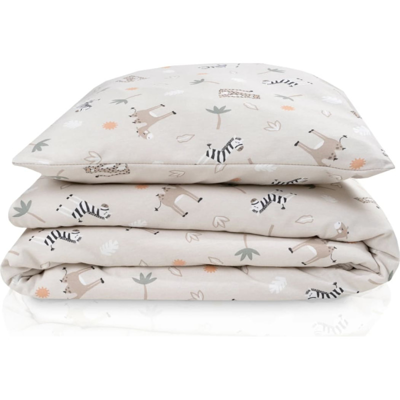 Julius Zollner Gultas veļas komplekts JERSEY Savanne Beige, 100/135+40/60