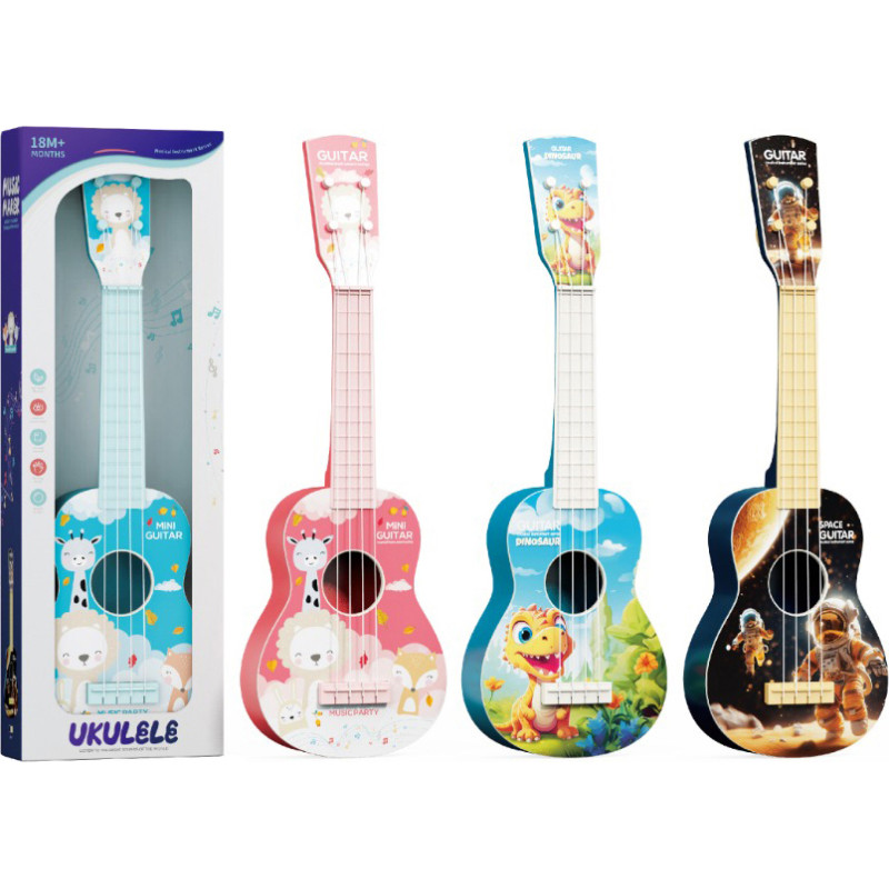 GITARA UKULELE 4 WZORY