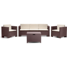 Bica Dārza mēbeļu komplekts Set Colorado 3 brūns