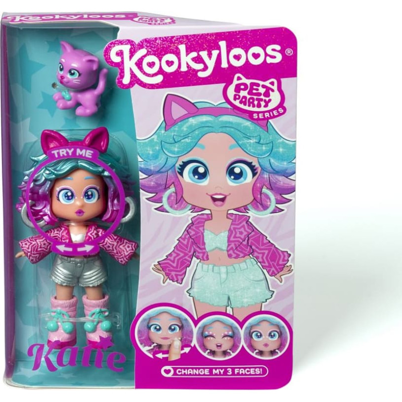 Kookyloos PETS PARTY - Doll Katie