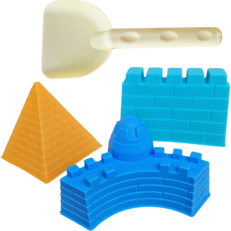 Smėlio dėžės rinkinys, 4 dalys