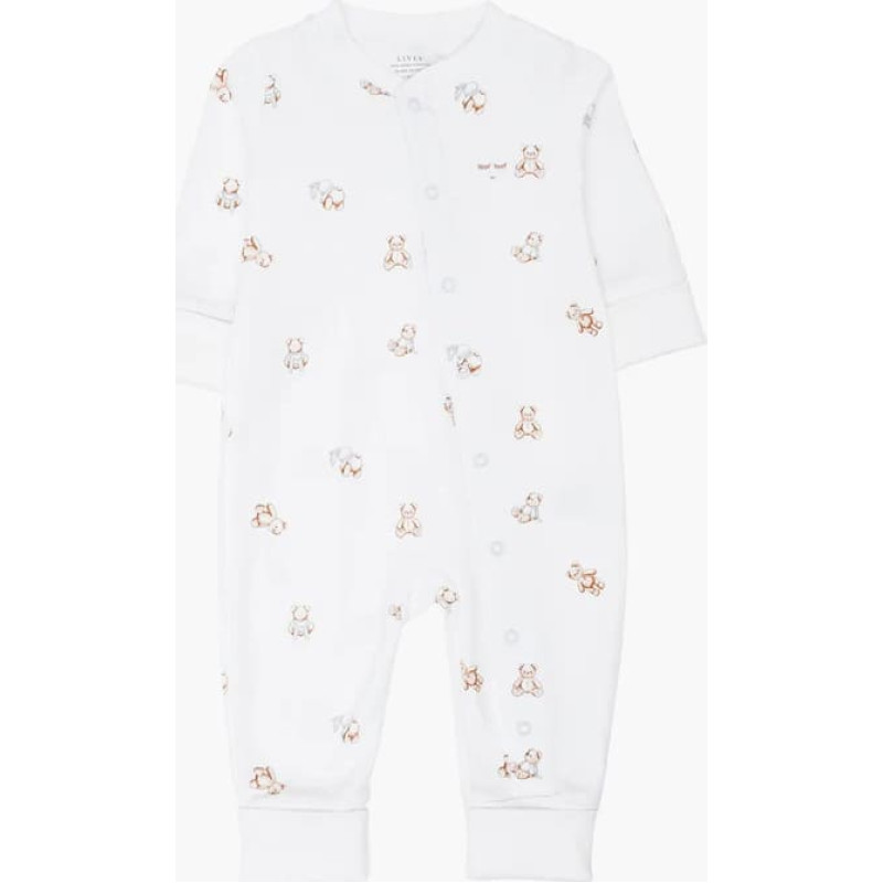 Livly Clothing Rāpulis Livly Teddy Tay Overall White