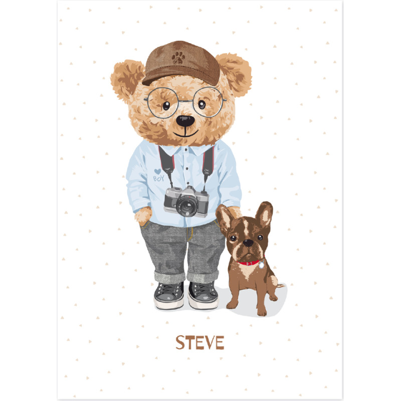 Cebababy CEBA 857-132-687 Plakat 30x40 Fluffy Puffy Steve