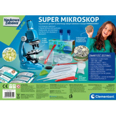 Clementoni Naukowa Zabawa Lab 50755 – Super mikroskopas