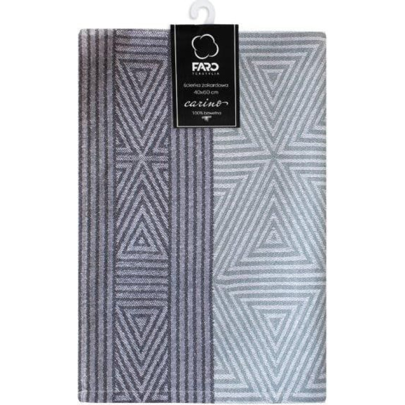 ŚCIERKA 40X60 ŻAKARDOWA CARINO 017 BAW.