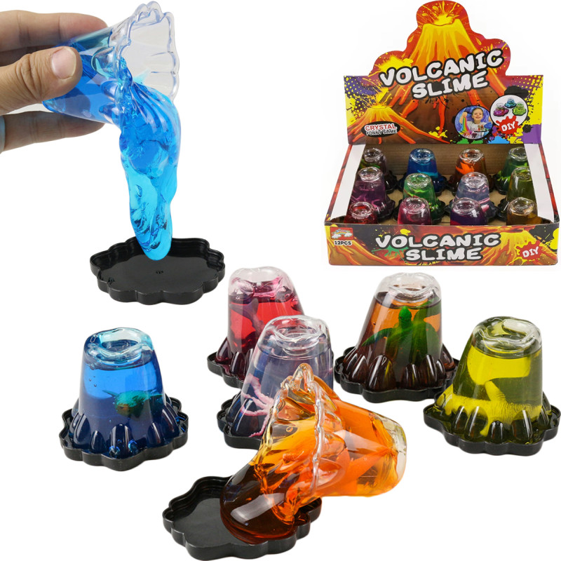 MASA MAGICZNA SLIME BROKATOWA WULKAN