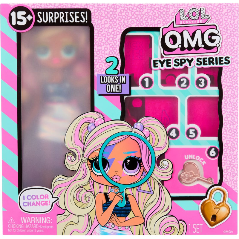 L.O.L. Surprise Eye Spy OMG lėlė – Rockstar