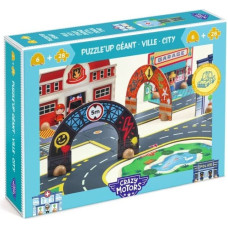 Djeco Crazy motors - Milžiniška dėlionė - Miestas (33 det.)