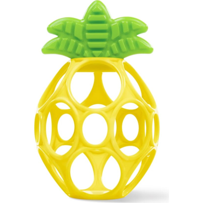 Oball 16759-6 kramtukas–žaislas Hold My Own, ananasas, nuo 0 mėn.