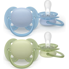 Philips Avent AVENT SCF091/37 Smoczek STHR AIR 0-6 niebieski/oliwkowy