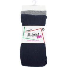 Bellissima Children tights B451 mel.grey/d.blue 122/128 2 pairs