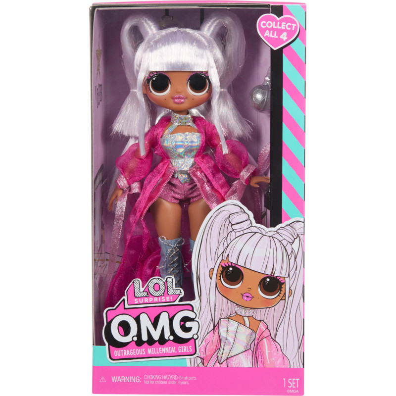LOL 595632-EUC L.O.L. Surprise OMG Entry Doll Kitty K