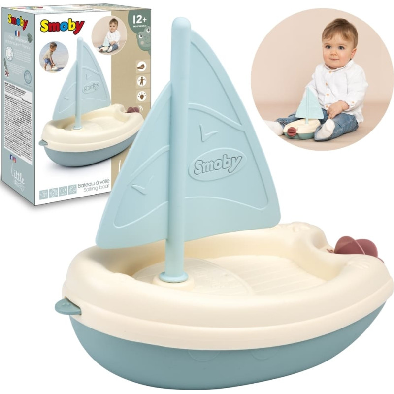 Smoby Little Żagl&oacute;wka z Bioplastiku do Wody