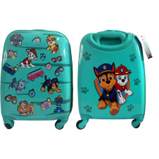 Nickelodeon Podróż PAW PATROL SUITCASE TURKUOISE 16
