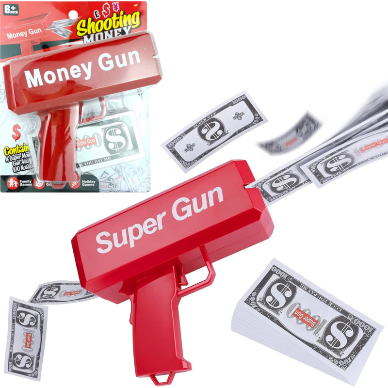 PISTOLET NA BANKNOTY