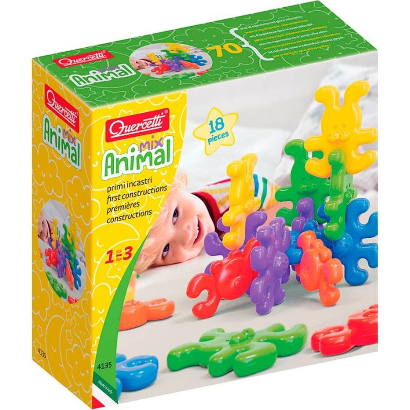Quercetti Connectable animals 1+ y