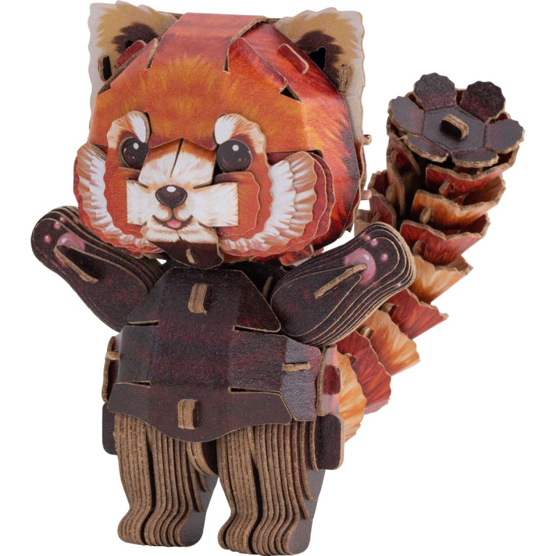 Makebug 3D papīra puzle Sarkanā panda, MB-D-0040