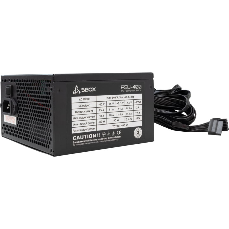 Sbox PSU-400-2 / ATX-400W