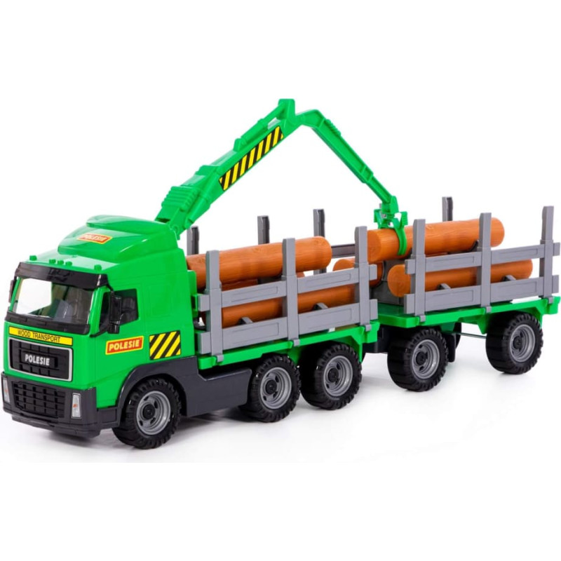 Polesie Log transporter with trailer 74 cm 8725